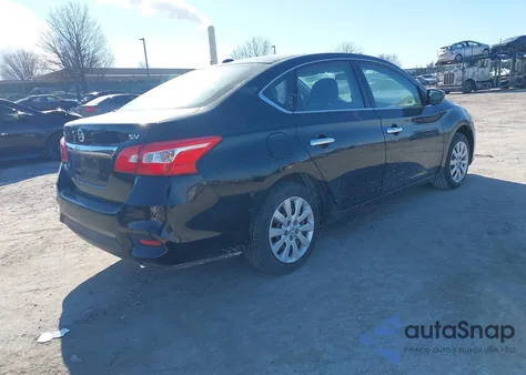 2016 Nissan Sentra Sv z USA, uszkodzony, nr VIN 3N1AB7AP8GY228429
